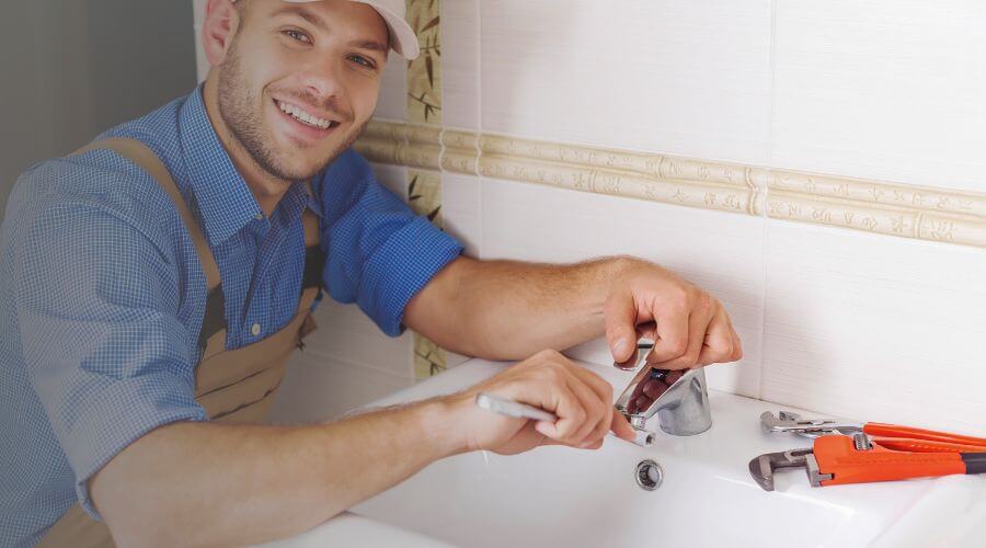 Faucet cartridge replacement in North Anson, ME